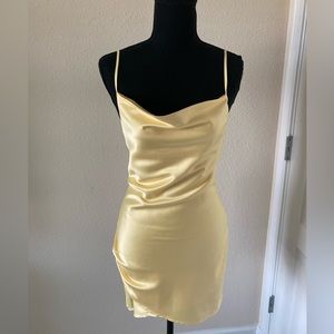 Marjorelle brand yellow dress. Size Small.